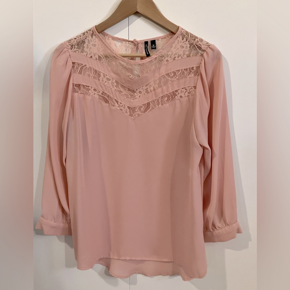 Love Haight polyester blouse size M